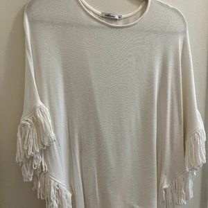 Red Haute XS White Sweater